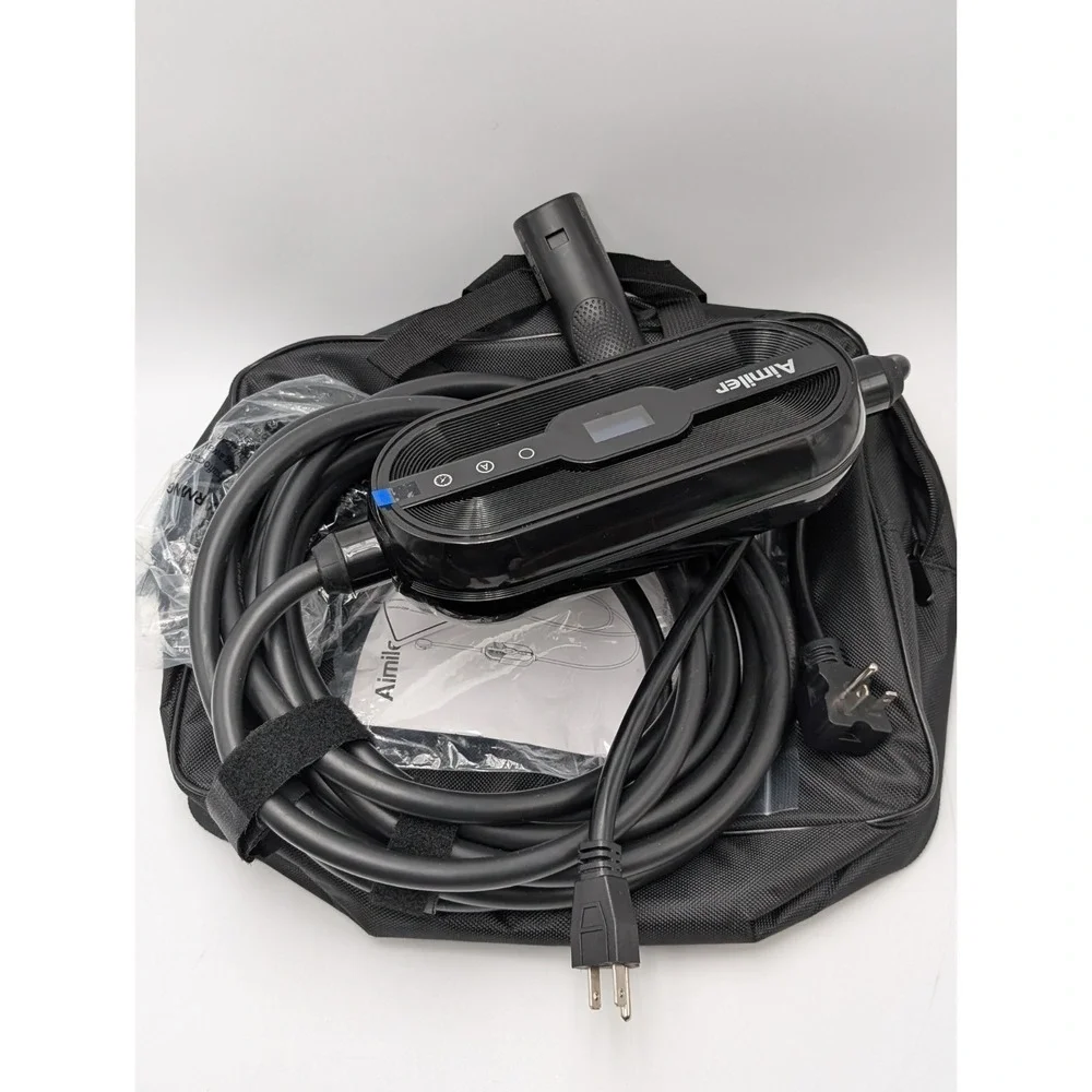 AIMILER Level 1 / 2 EV Charger 32A‎ 25ft J1772 Plug WiFi APP 240V Open Box